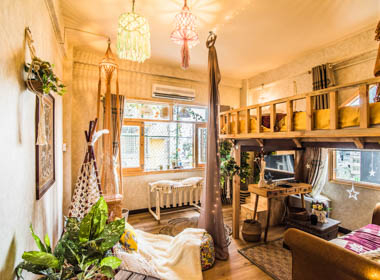 Nội thất căn hộ Airbnb phong cách Bohemian