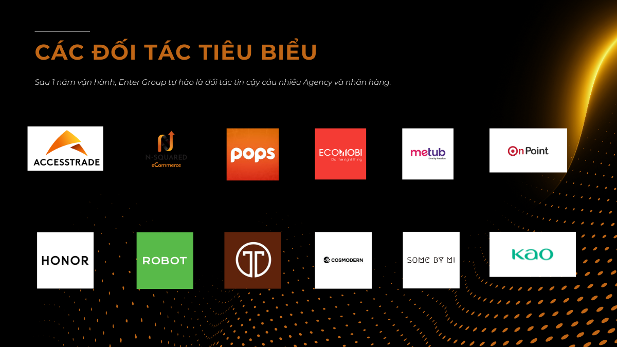 Đối tác thuê phòng livestream tại Enter Studio