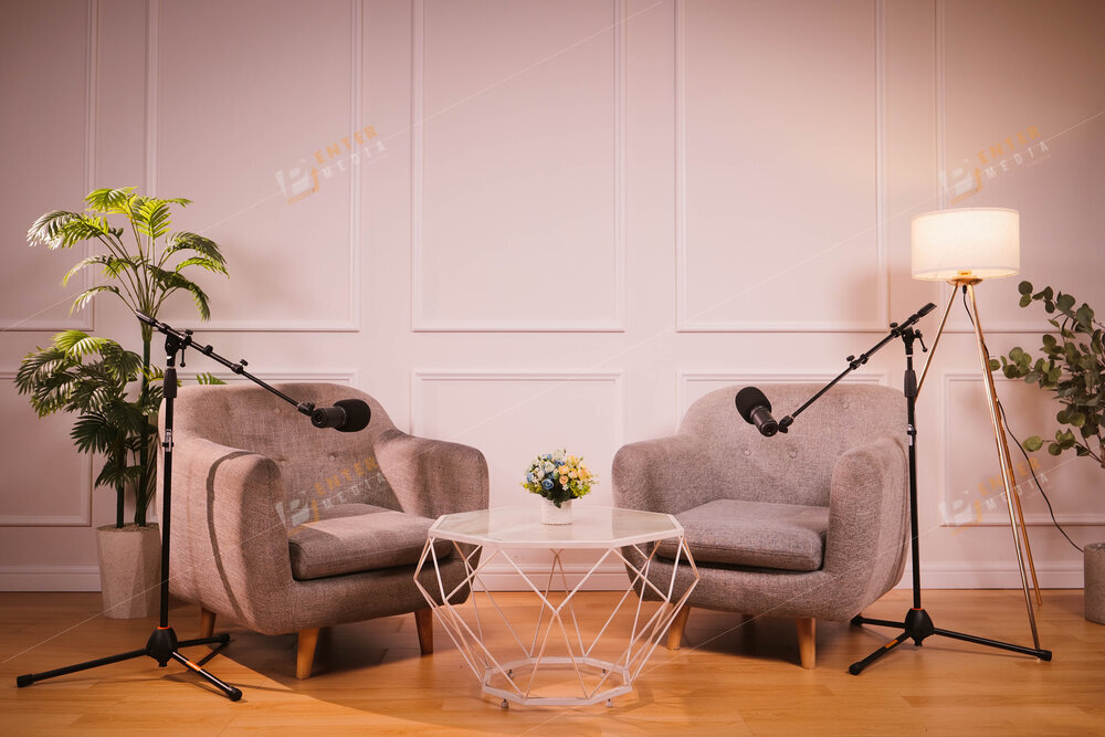 Góc podcast tại Enter Studio