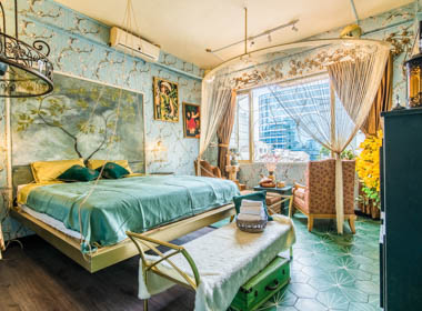 Kiến trúc căn hộ cho thuê Airbnb phong cách châu Âu